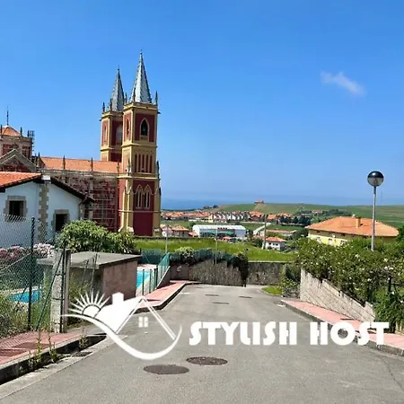 Duplex Stylish Host Con Vistas Al Mar Cóbreces