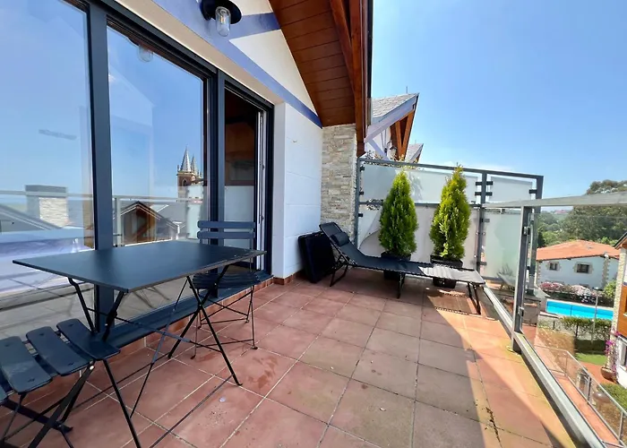 Duplex Stylish Host Con Vistas Al Mar Appartamento Cóbreces